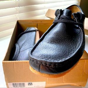 Mens size 13 M Clark’s Walkable Step Black Leather